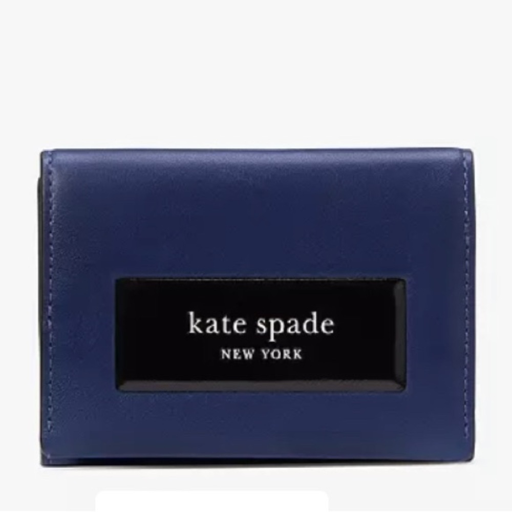 Kate Spade Blue Trifold wallet